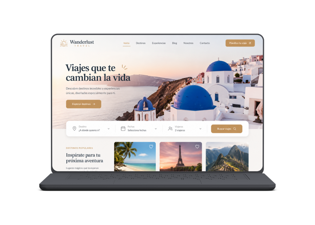 website aleajndrones design